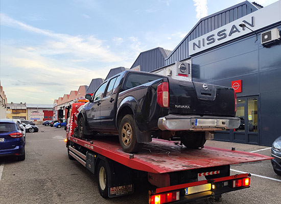 Grúa para coches sin seguro en Madrid