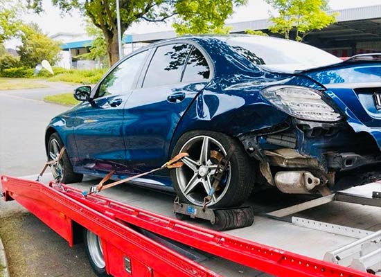 Servicio de grúa para desgüace en Madrid