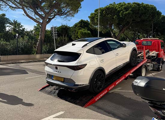 Grúa para coches en Madrid