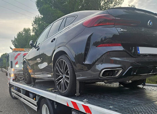 Servicio de grúas particulares en Madrid